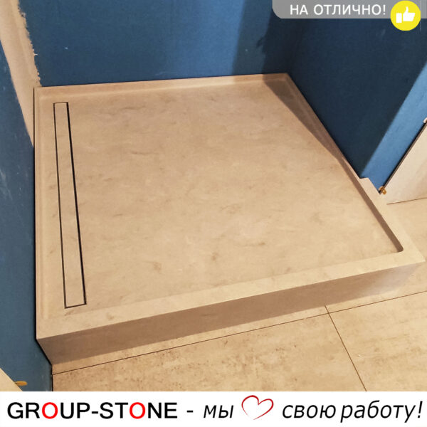 Оазис в вашем доме: создайте расслабляющее пространство с душевыми поддонами из искусственного камня — изображение 3
