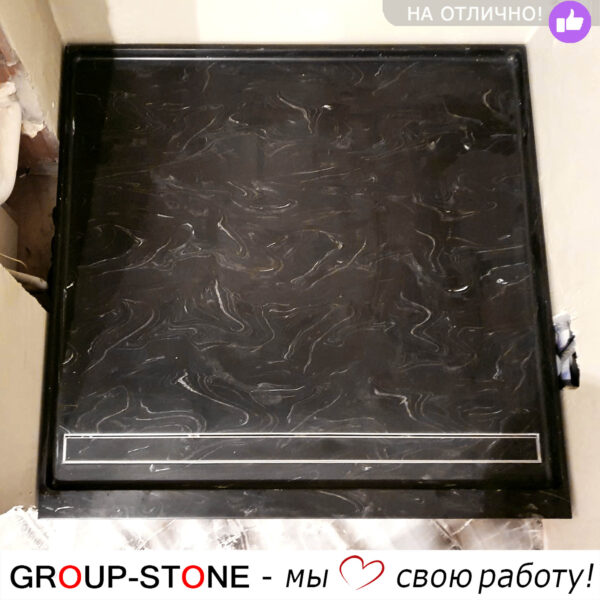 Стильный минимализм: душевые поддоны из искусственного камня для современных ванных комнат