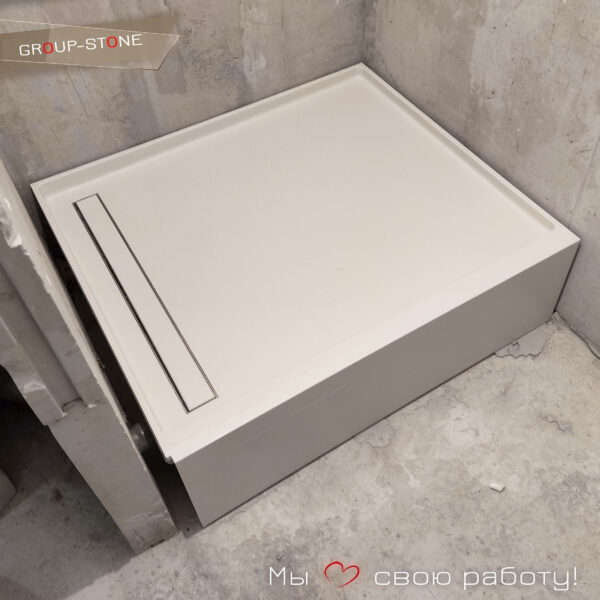 Преображение ванной комнаты: изысканные душевые поддоны из искусственного камня от Group-Stone — изображение 2