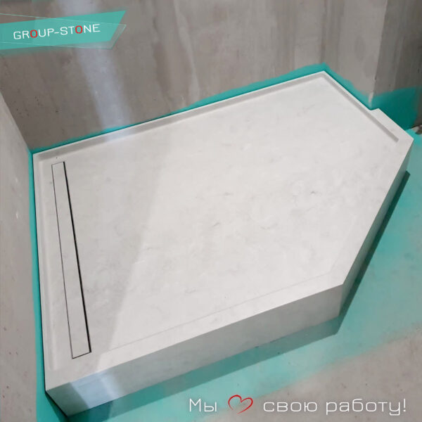 Минимализм и элегантность: душевые поддоны Group-Stone для современных ванных комнат — изображение 3