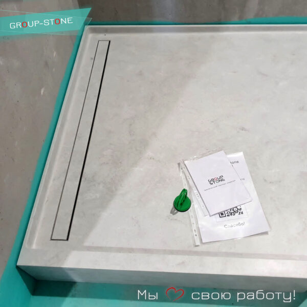 Минимализм и элегантность: душевые поддоны Group-Stone для современных ванных комнат — изображение 2