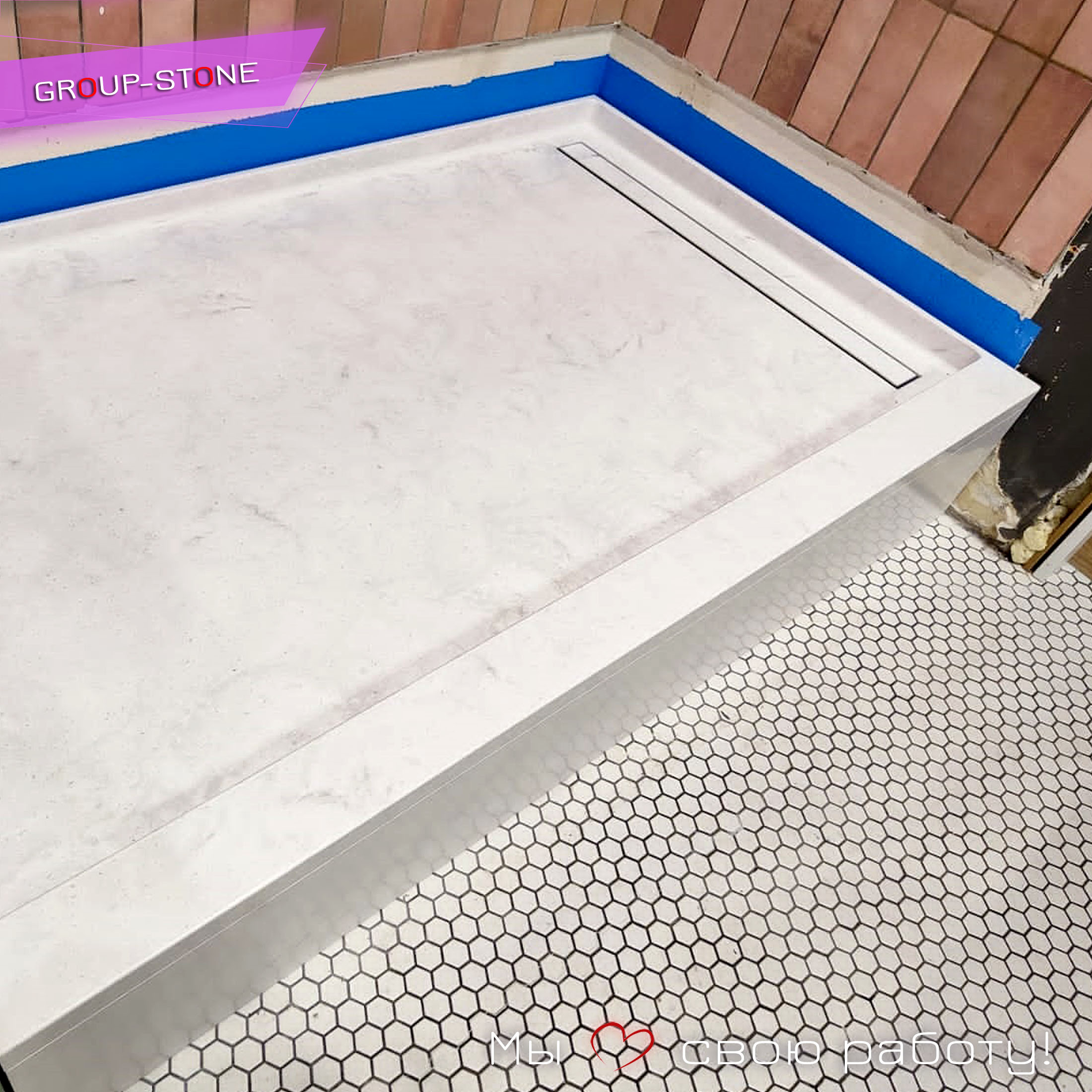 Душевые поддоны по индивидуальным размерам: стиль и удобство от Group-Stone! — изображение 3