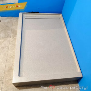 Искусственный камень для вашего комфорта: душевые поддоны от Group-Stone на заказ!