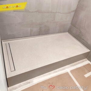 Индивидуальные размеры, безупречный стиль: душевые поддоны от Group-Stone для вашего проекта!