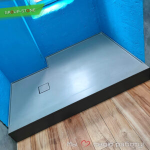 Индивидуальность и комфорт: выберите душевой поддон из искусственного камня от Group-Stone!