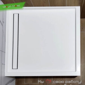 Душевой поддон из искусственного камня от Group-Stone: качество, на которое можно полагаться!