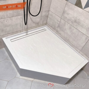 Идеальный душевой поддон из искусственного камня Group-Stone: роскошь в каждый день