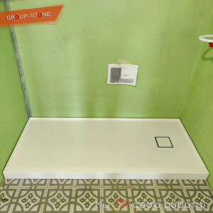 Элегантность и прочность: идеальный душевой поддон из искусственного камня от Group-Stone