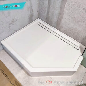 Создайте идеальное пространство: душевой поддон из искусственного камня Group-Stone