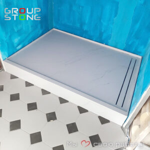 Персональный дизайн: душевой поддон из искусственного камня по вашим меркам