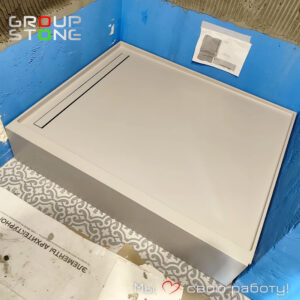 Создайте свою ванную мечты с индивидуальным душевым поддоном из искусственного камня