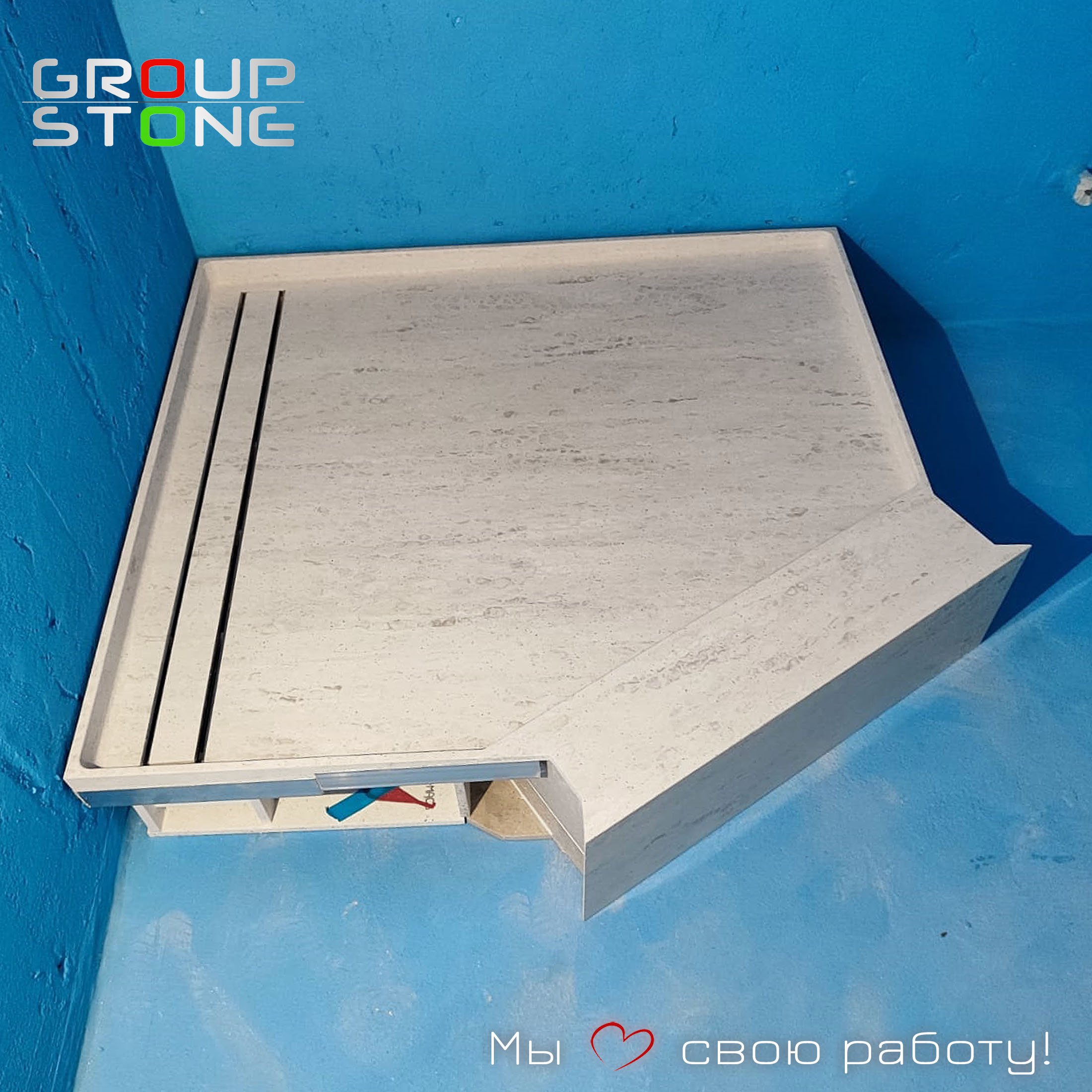 Элегантность и надежность: душевой поддон из искусственного камня — изображение 2