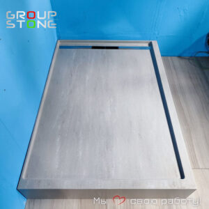 Современный интерьер: старт с душевого поддона из искусственного камня