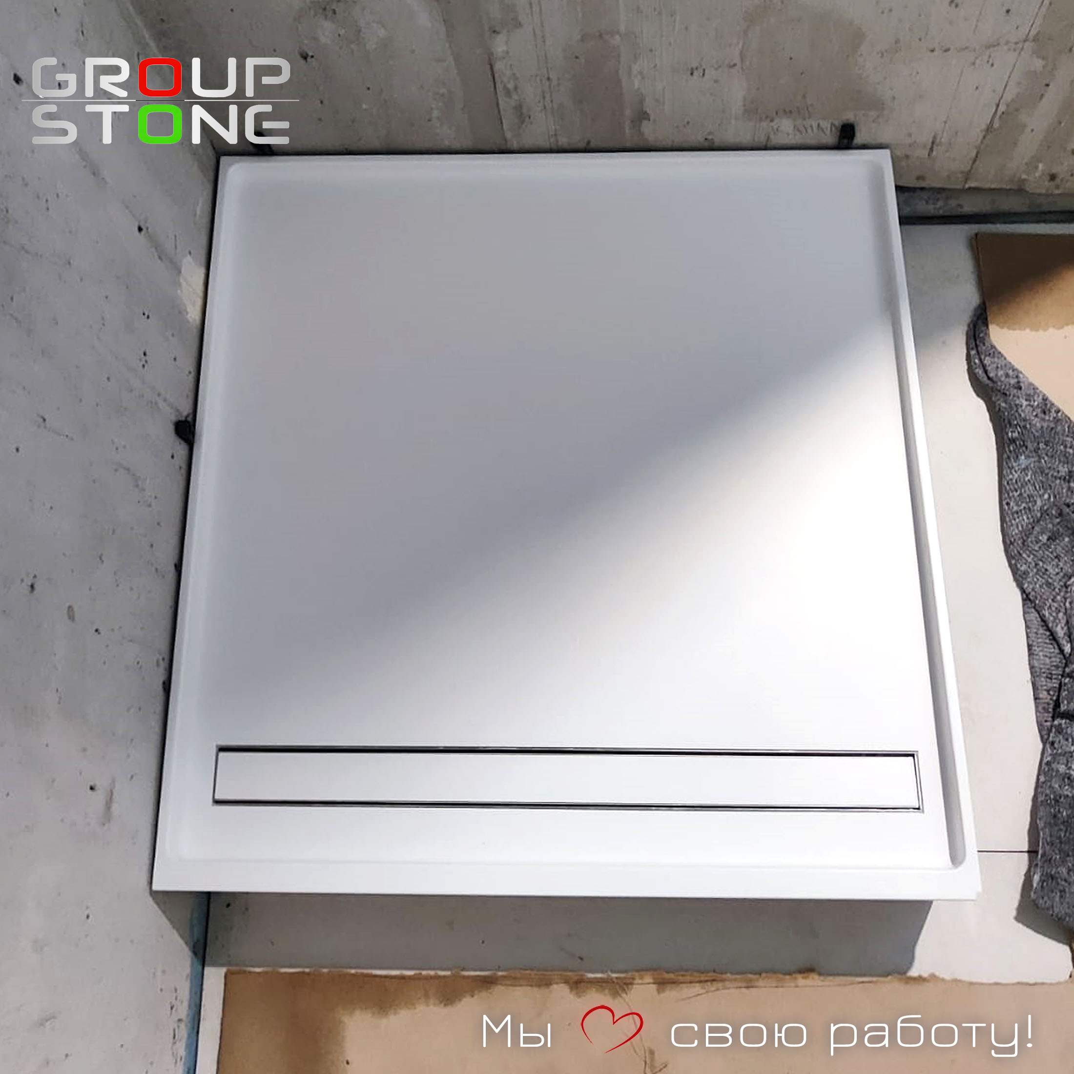 Современная ванная: всё начинается с поддона из искусственного камня — изображение 3