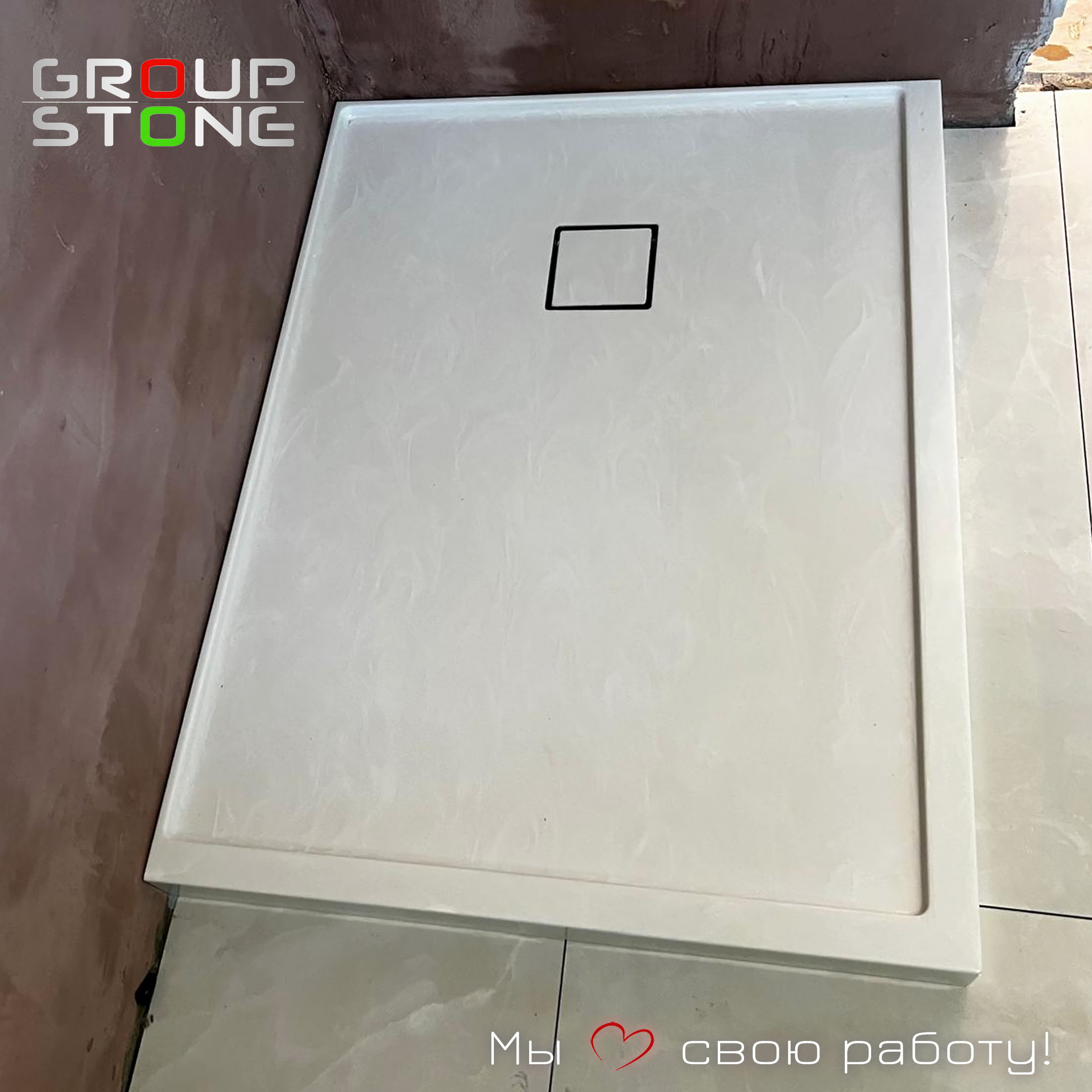 Искусственный камень поддона — первый штрих современного интерьера