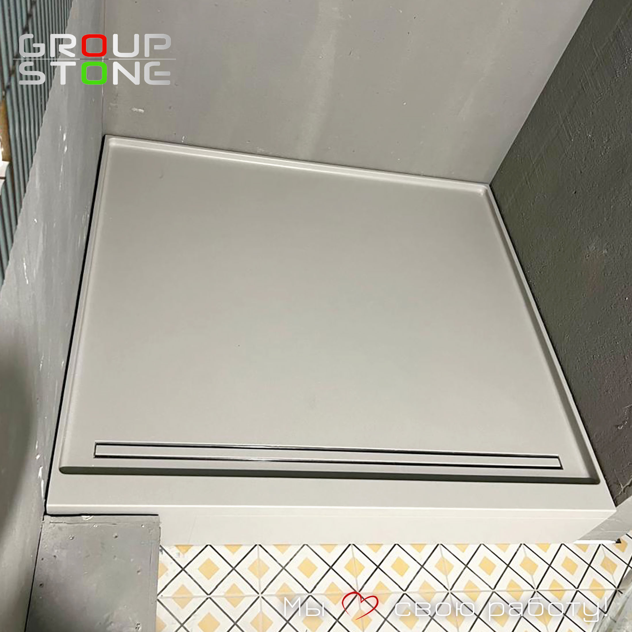 Начните преображение интерьера с душевого поддона из искусственного камня — изображение 2