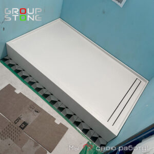 Душевой поддон из искусственного камня: отправная точка современного дизайна