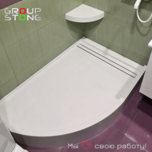 Индивидуальная роскошь: душевой поддон из искусственного камня, созданный специально для вас