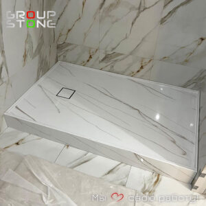 Дизайн без компромиссов: душевой поддон из искусственного камня по вашему проекту