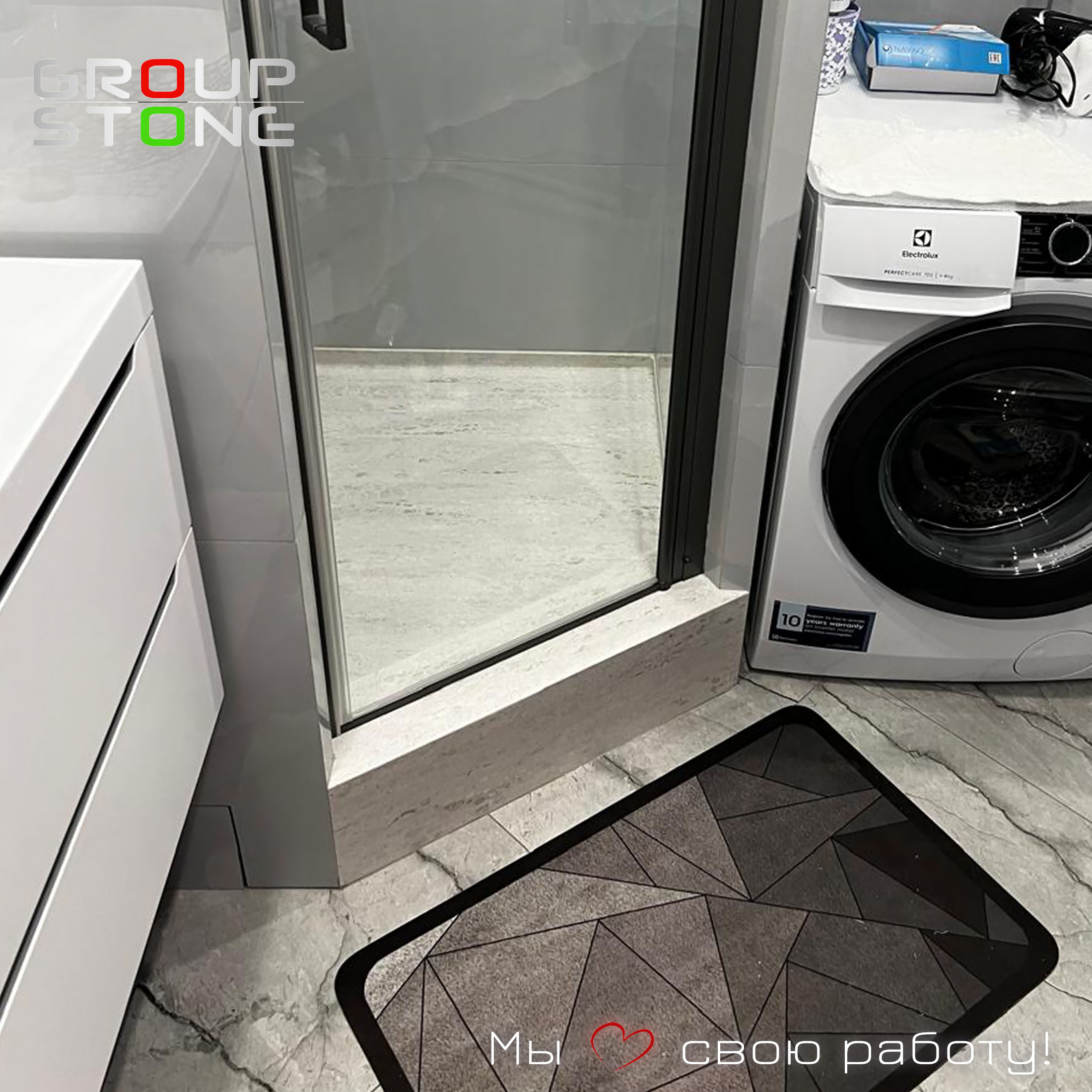 Ванная вашей мечты — эксклюзивный поддон под заказ из искусственного камня — изображение 3