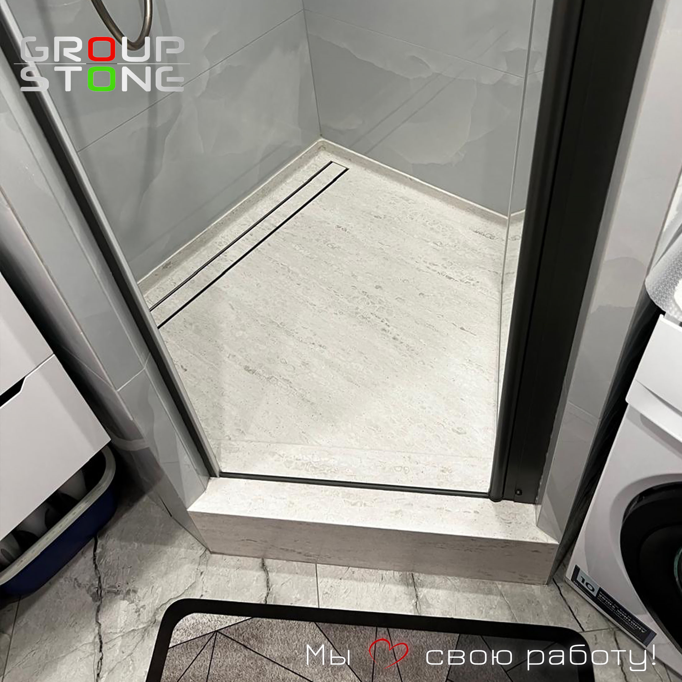 Ванная вашей мечты — эксклюзивный поддон под заказ из искусственного камня — изображение 2