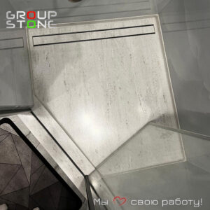 Ванная вашей мечты — эксклюзивный поддон под заказ из искусственного камня