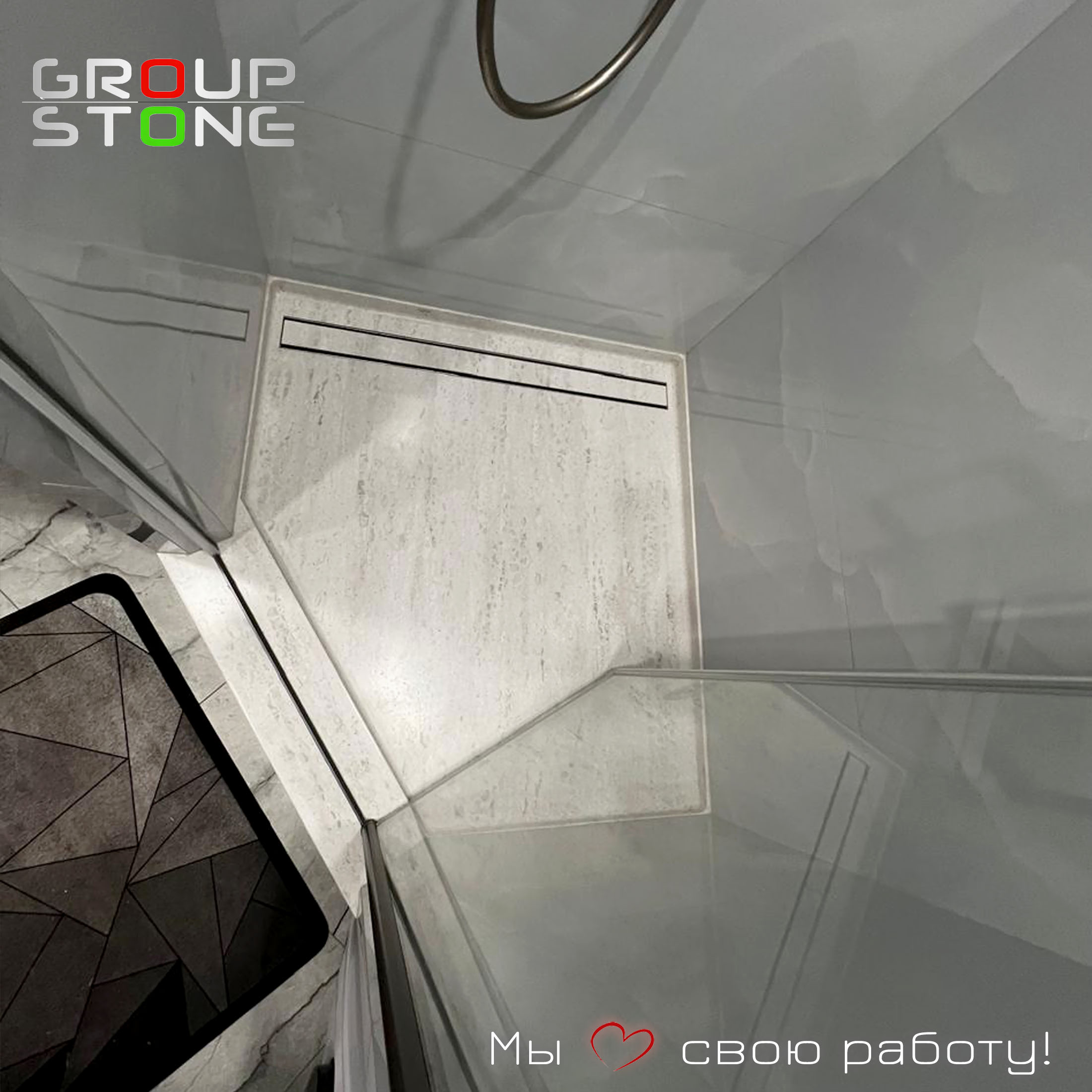 Ванная вашей мечты — эксклюзивный поддон под заказ из искусственного камня — изображение 4