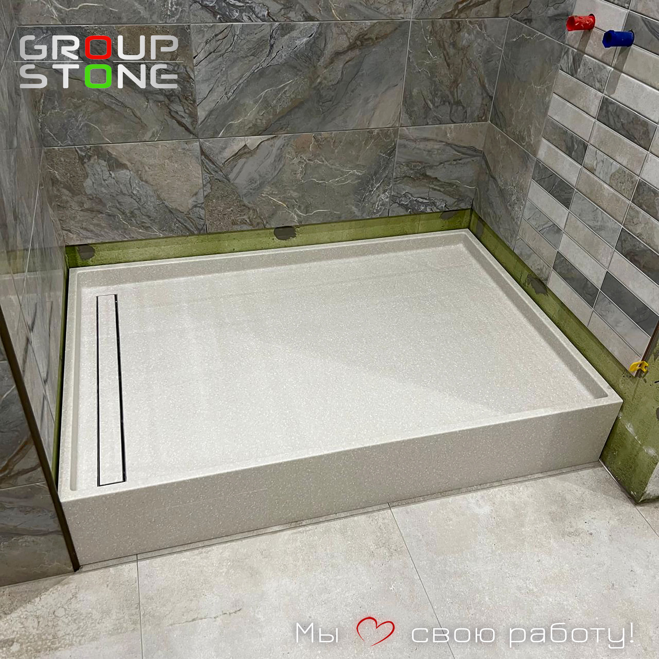 Индивидуальный душевой поддон из искусственного камня: воплотите мечту о идеальной ванной — изображение 3