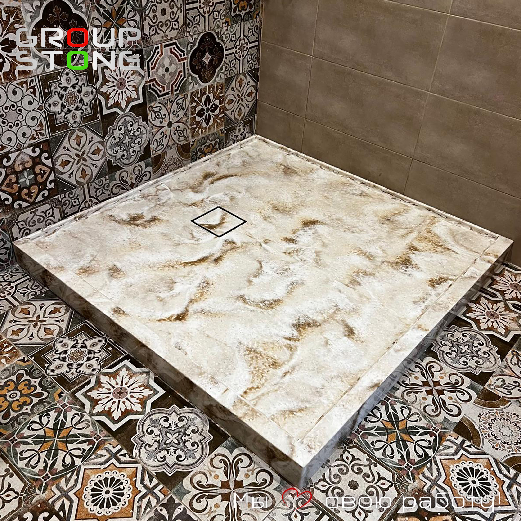 Сделайте шаг к роскоши: поддон из искусственного камня по вашему проекту