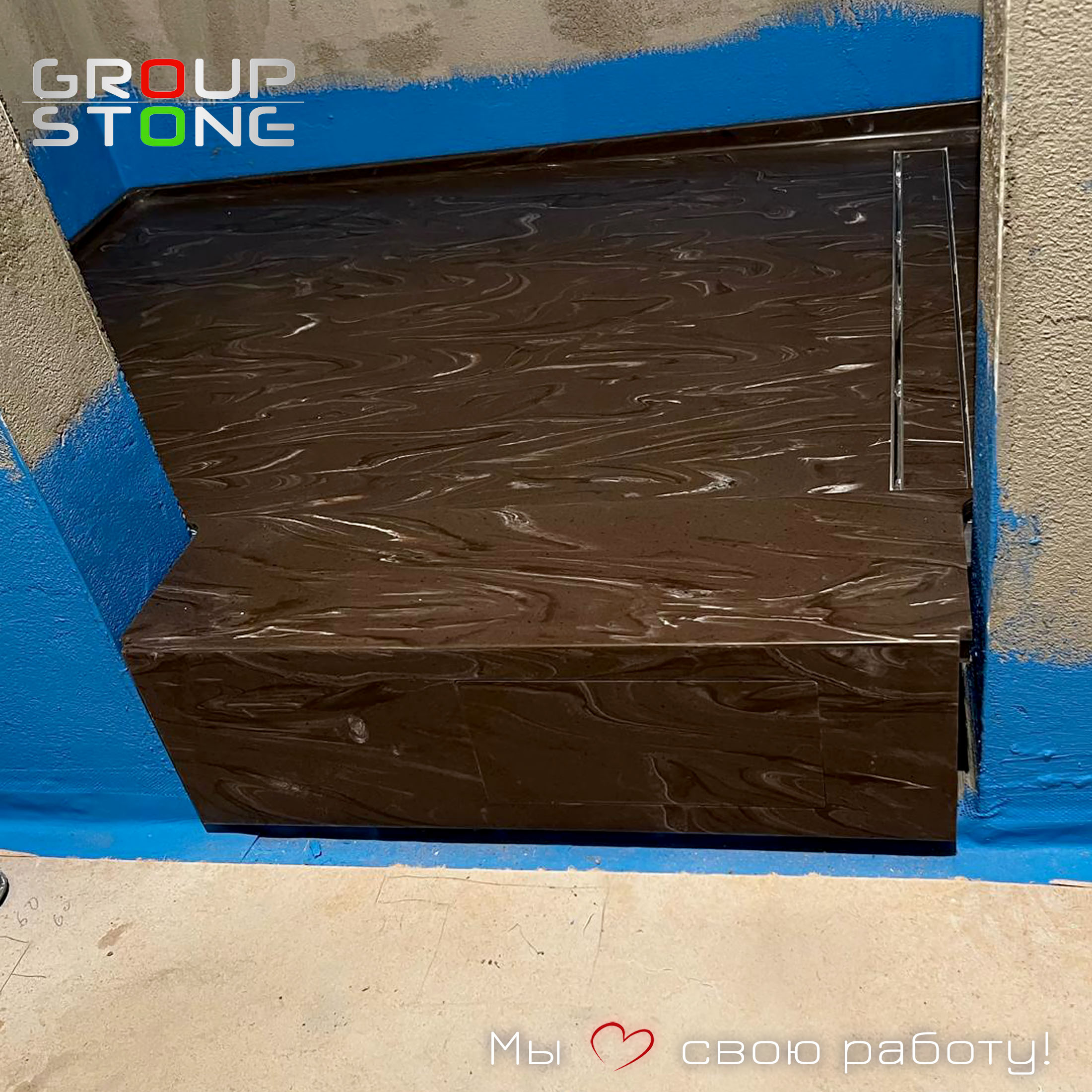 Воплощение стиля и комфорта — душевые поддоны из искусственного камня на заказ — изображение 2