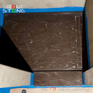 Воплощение стиля и комфорта — душевые поддоны из искусственного камня на заказ