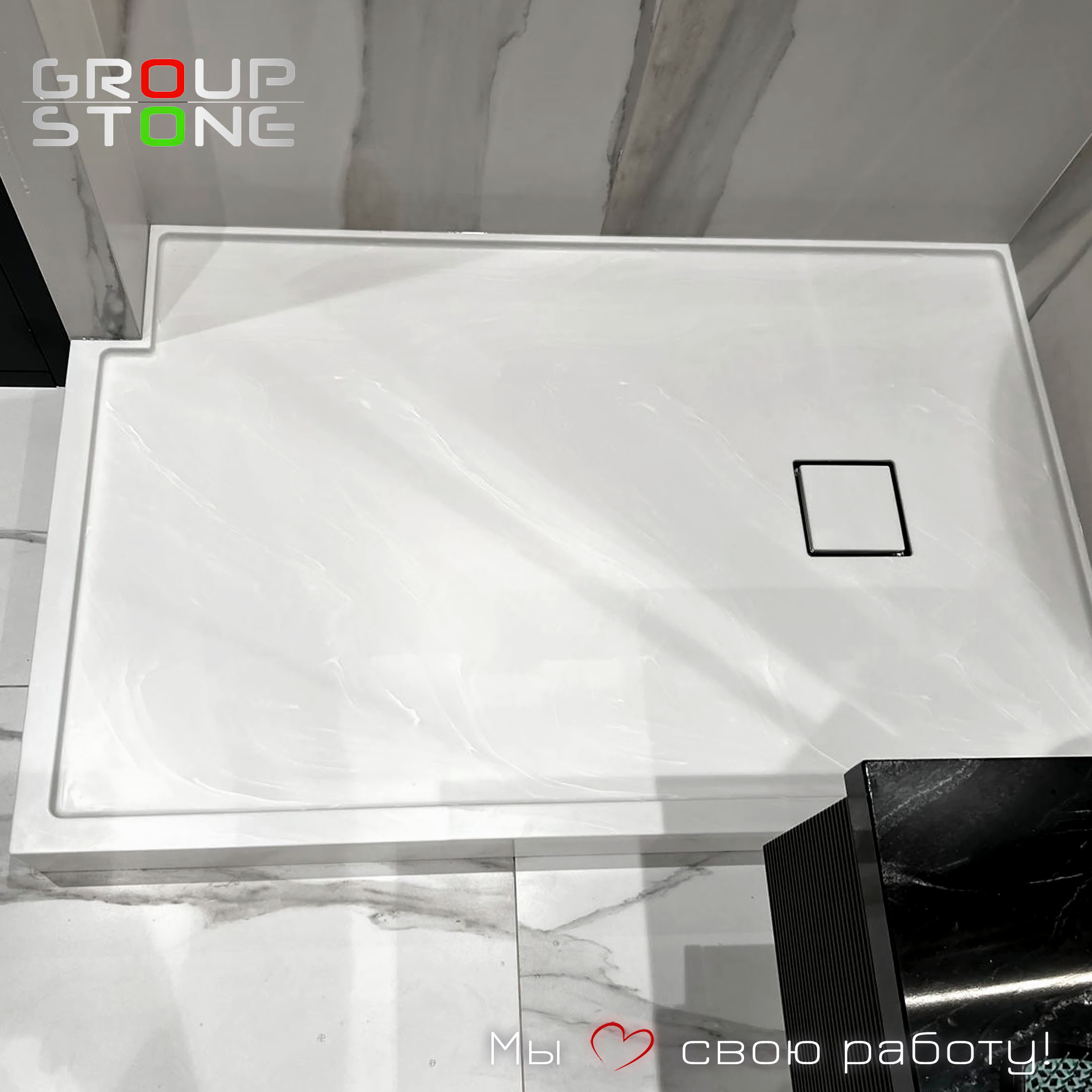 Персональная ванная мечты: уникальные поддоны из искусственного камня — изображение 2