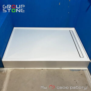 Шаг к изысканности: поддон из искусственного камня, созданный для вас