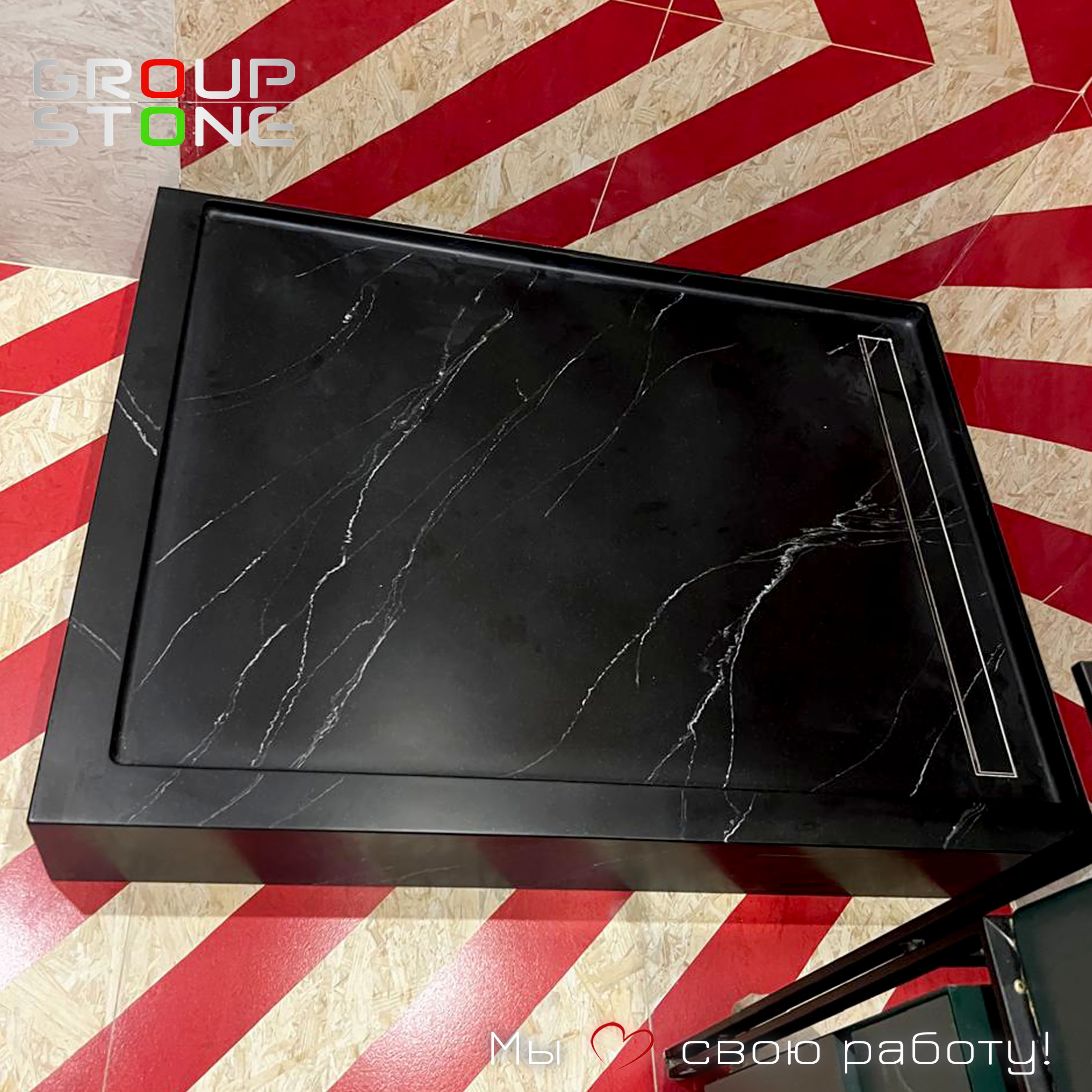 Персональная роскошь в ванной: поддон из искусственного камня на заказ — изображение 2