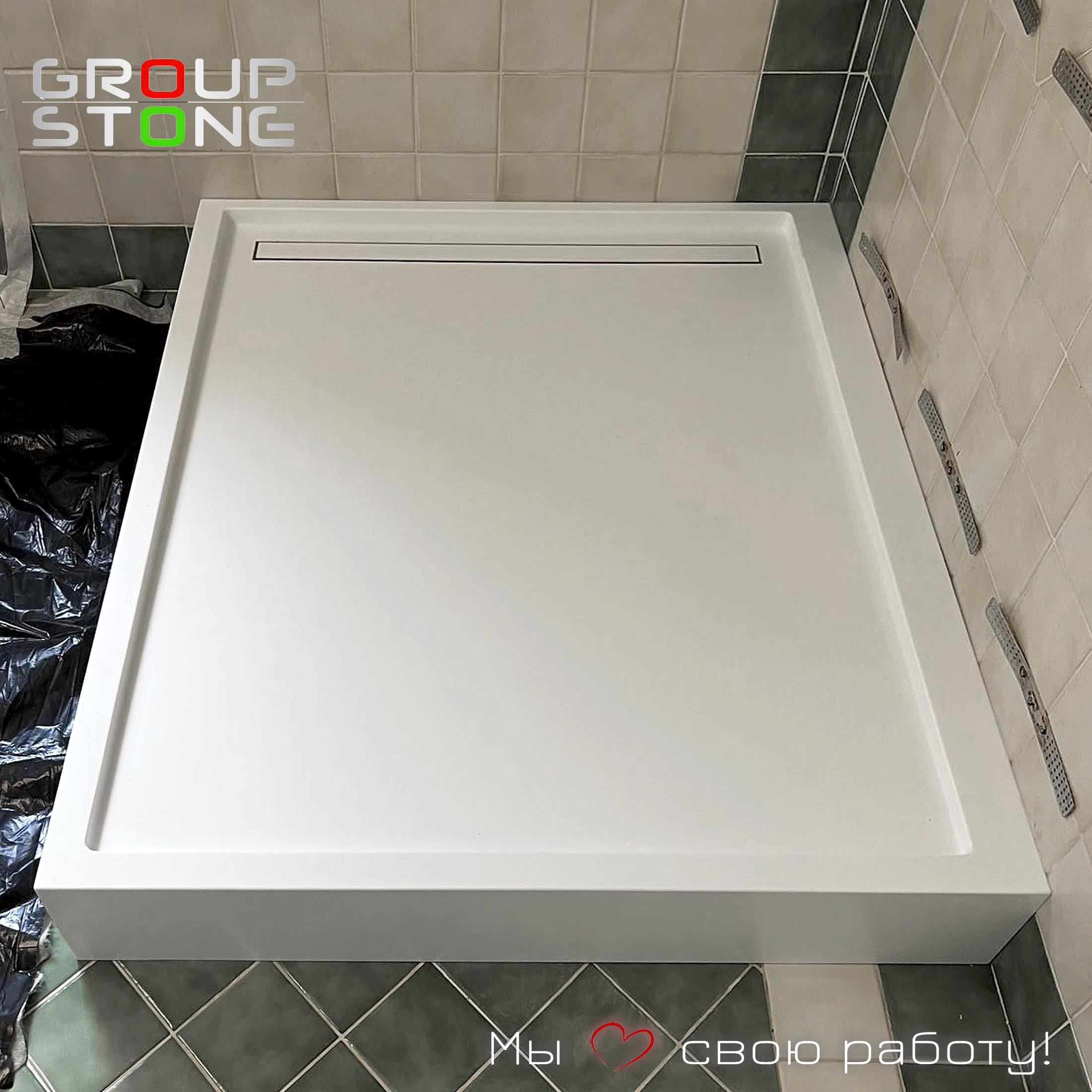 Ваша ванная комната достойна эксклюзива — изготовление поддонов из камня на заказ. — изображение 3